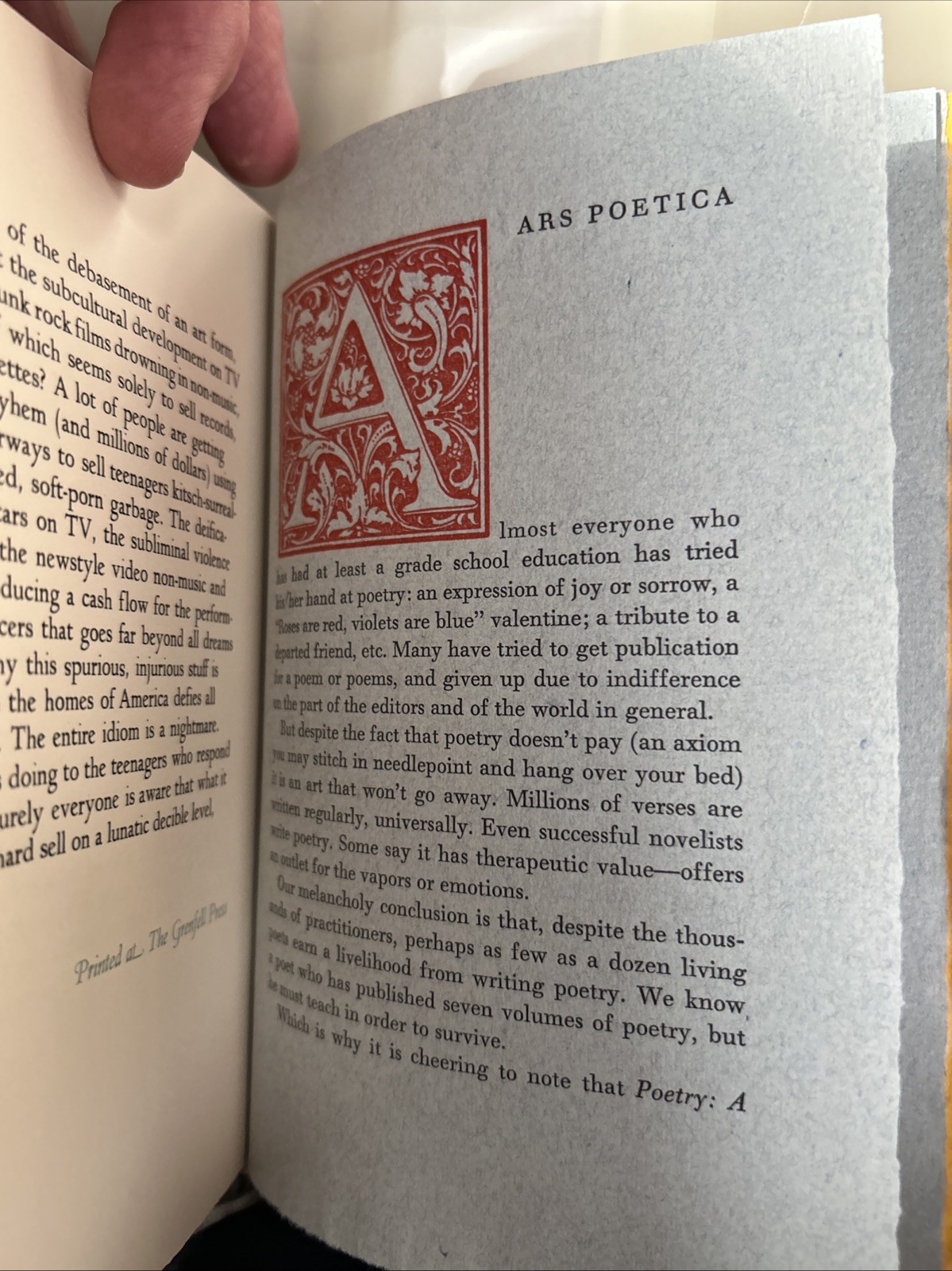 Targ, William. Abacus Now: Footnotes to Indecent Pleasures. Signed, Limited Ed