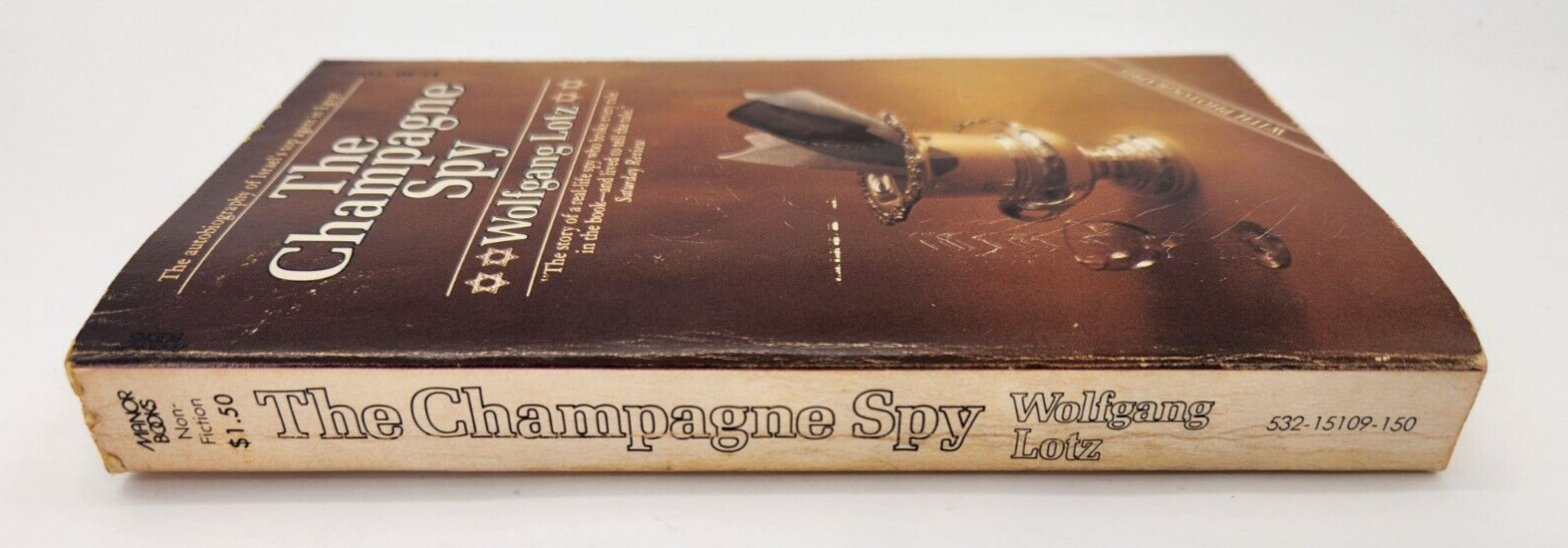 The Champagne Spy (Wolfgang Lotz – 1974 trade paperback book)