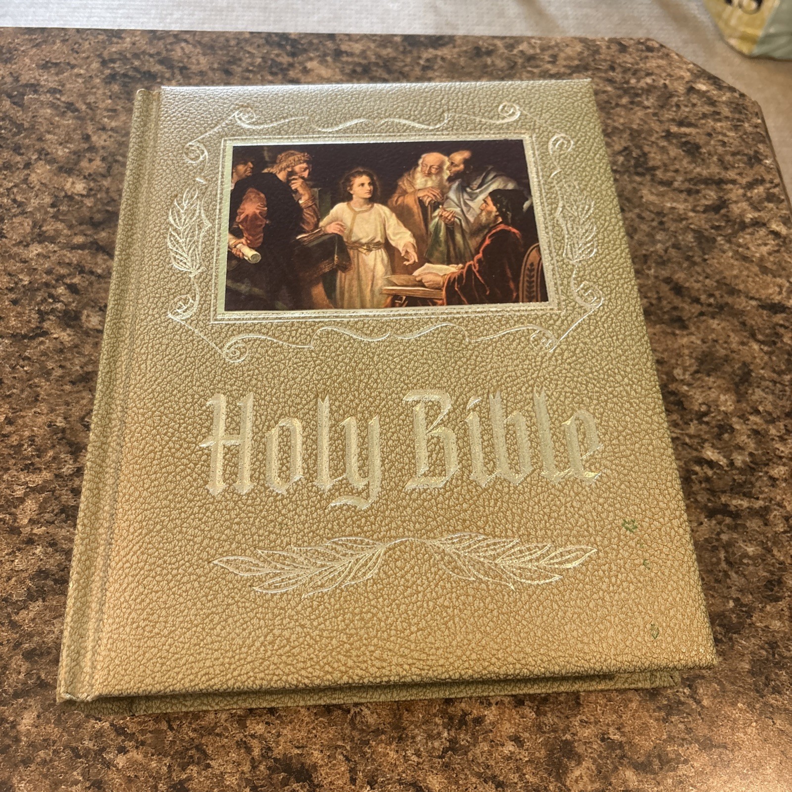 Bible 1971 Heirloom Master Reference Edition Red Letter Pictorial Hardcover