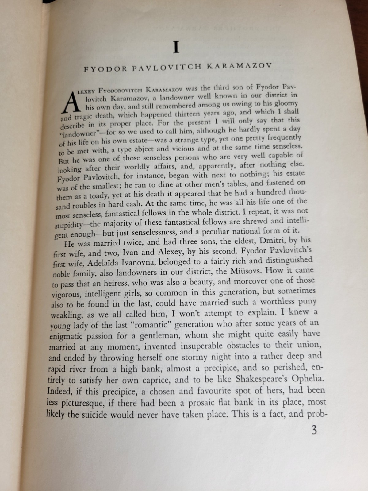 Fyodor Dostoyevsky ~ The Brothers Karamazov, 1933, Illustrated, Random House