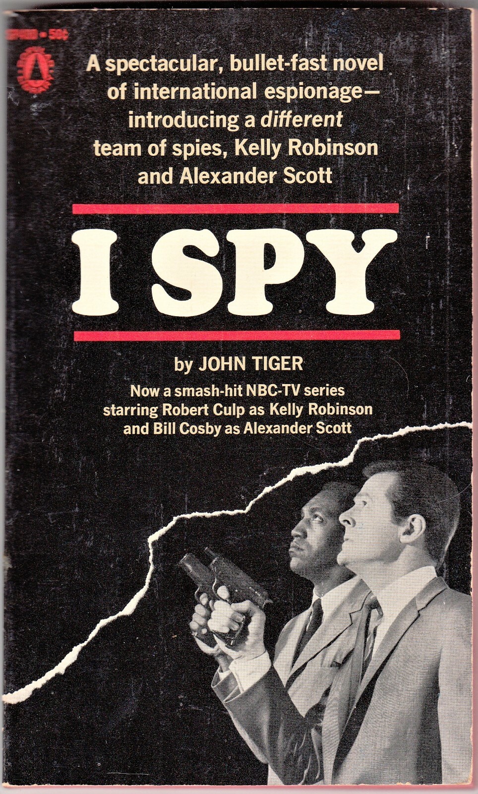 I SPY (1965) John Tiger – Popular Library SP400 – Ray Culp, Bill Cosby NBC-TV