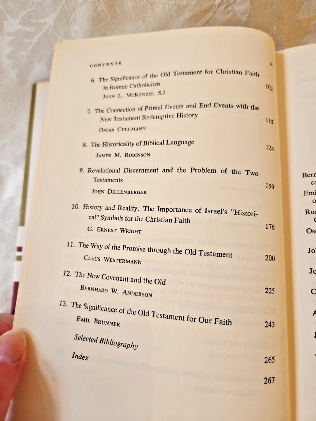 Vintage! The Old Testament and Christian Faith Bernhard Anderson HCDJ