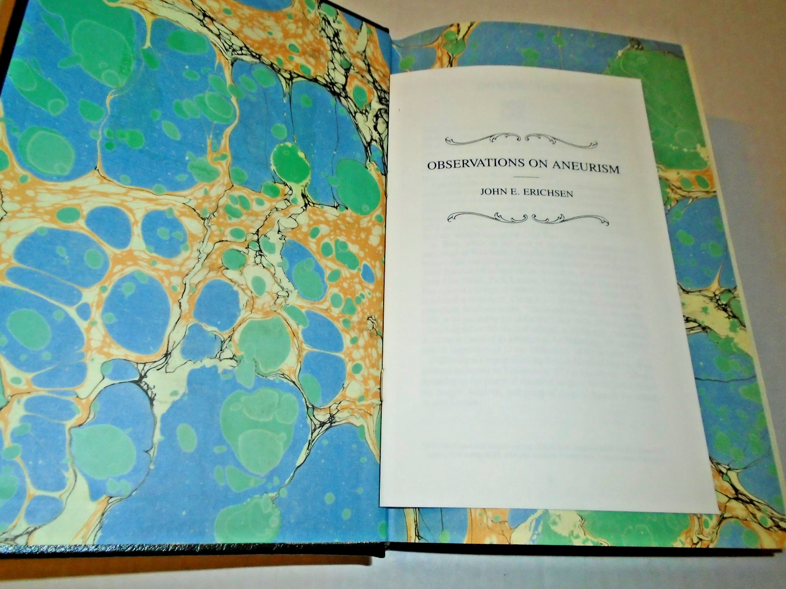 1993 – OBSERVATIONS ON ANEURISM, Luxations, Surgery Library, Limited Edition