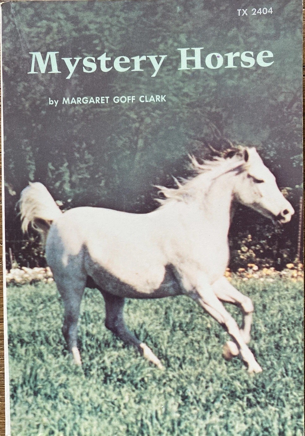 Mystery Horse Margaret Goff Clark 1973 1st Print Scholastic Children’s TX 2404PB
