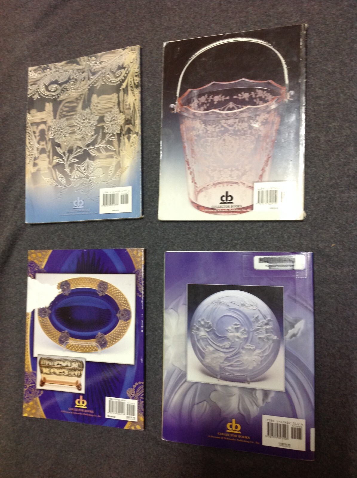 COMPLETE Florence’s Glassware Pattern Identification Guide Vol I II III IV