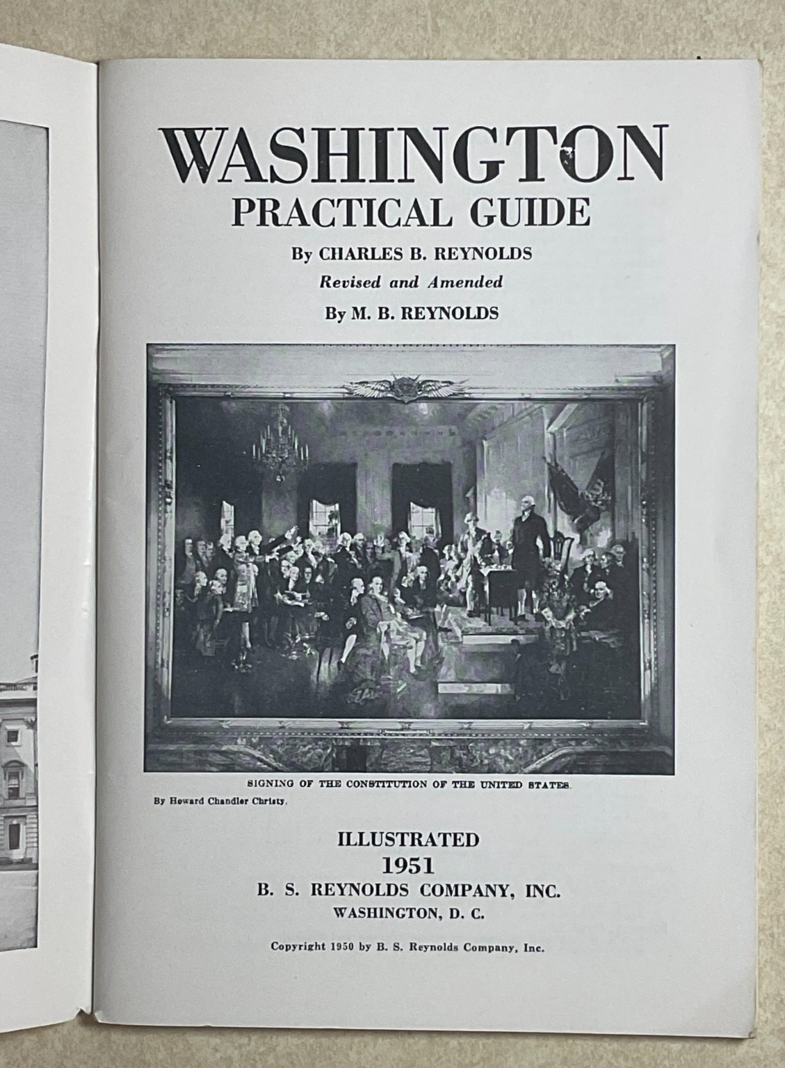 1950 Washington Practical Guide-Charles B. Reynolds & 1930s New York State Fair