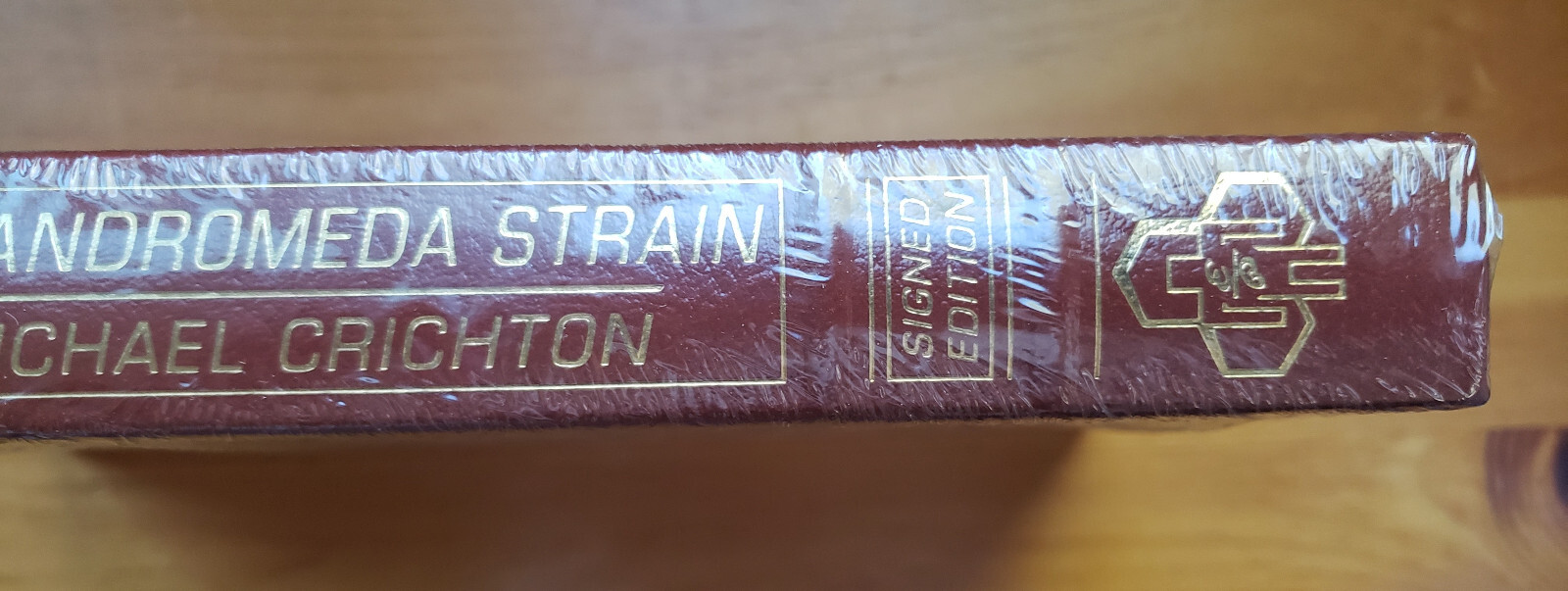 SIGNED: Easton Press: ANDROMEDA STRAIN – Michael Crichton Limited Edition Of 500