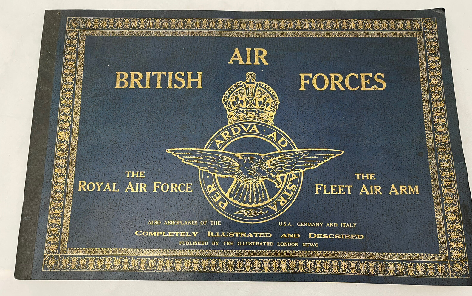 British Air Forces Airplane Photos Illustrated London News 1941 Softcover