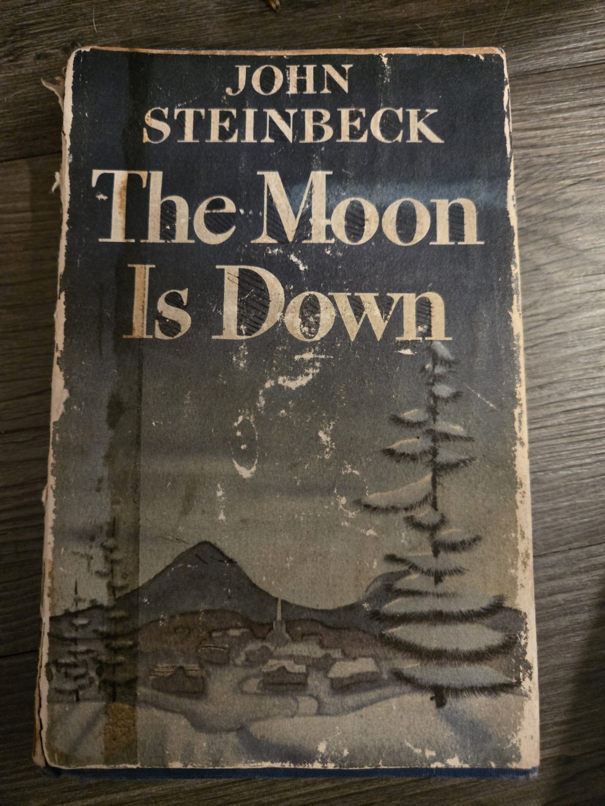 John Steinbeck – The Moon Is Down (1942) 1st Edition, 1st Print, Typo p112