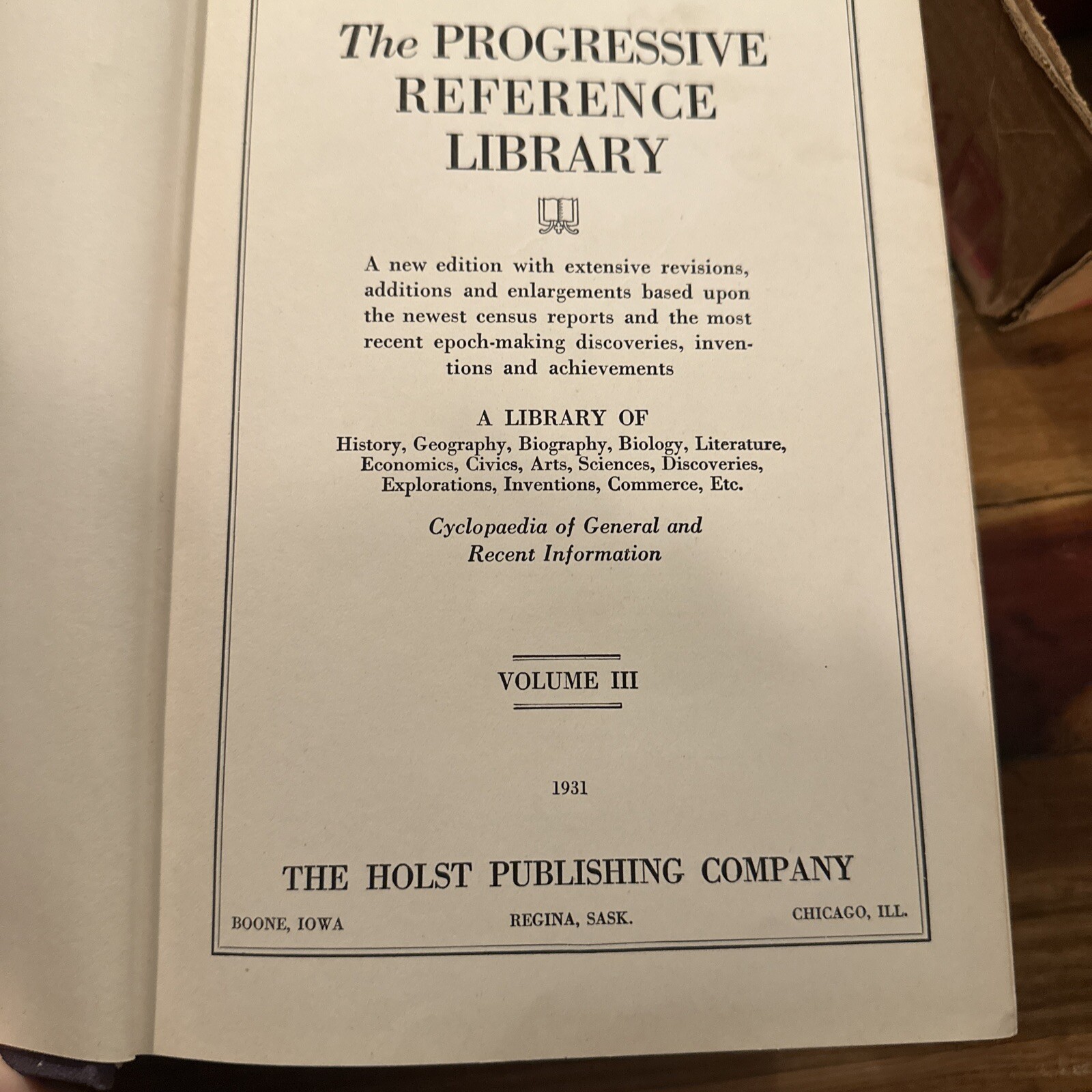 The Progressive Reference Library w/ Loose Leaf Revision Service Vol 2, 3,6, 10