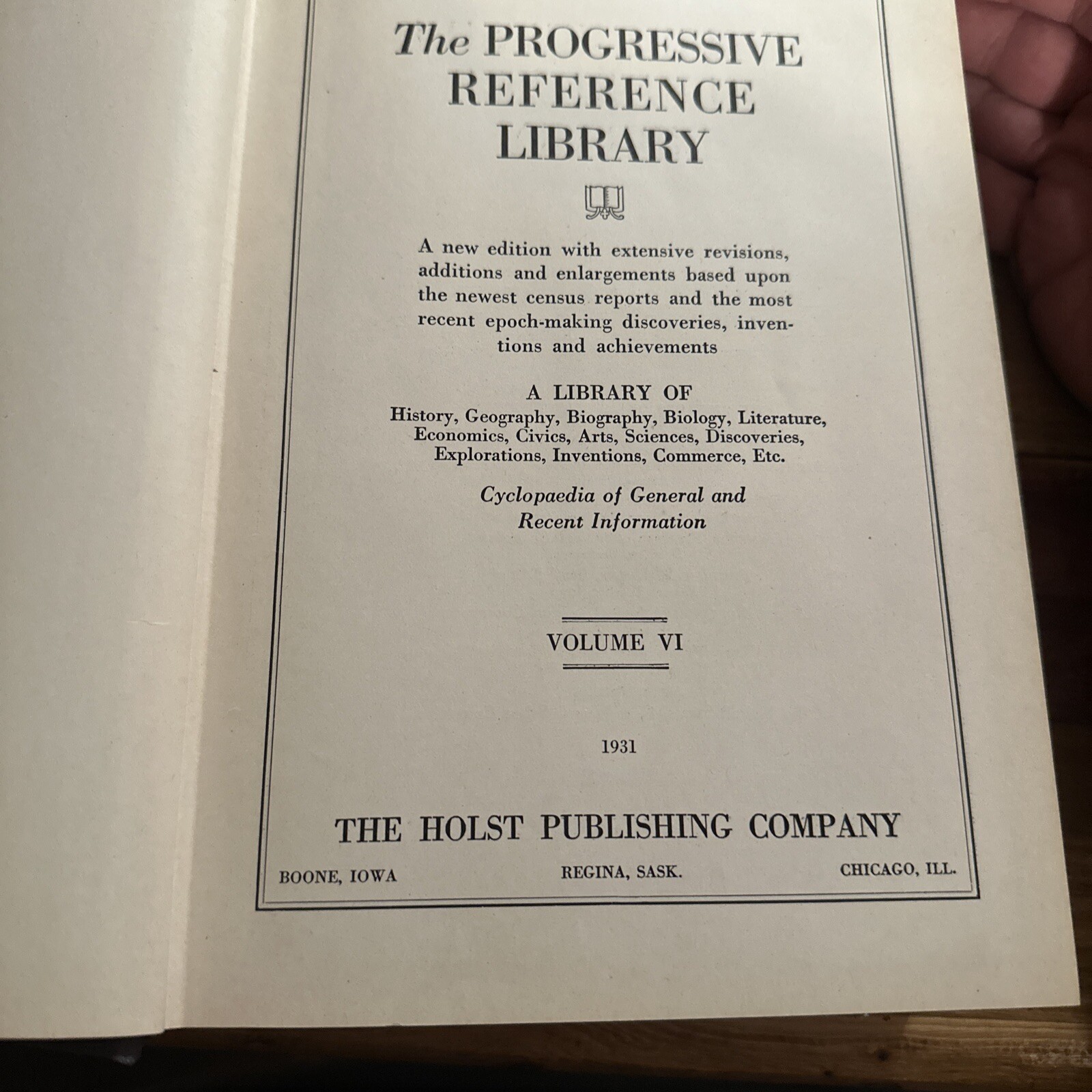 The Progressive Reference Library w/ Loose Leaf Revision Service Vol 2, 3,6, 10