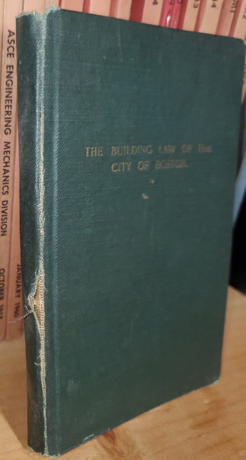 1916 The Building Law of the City of Boston Massachusetts MA History –