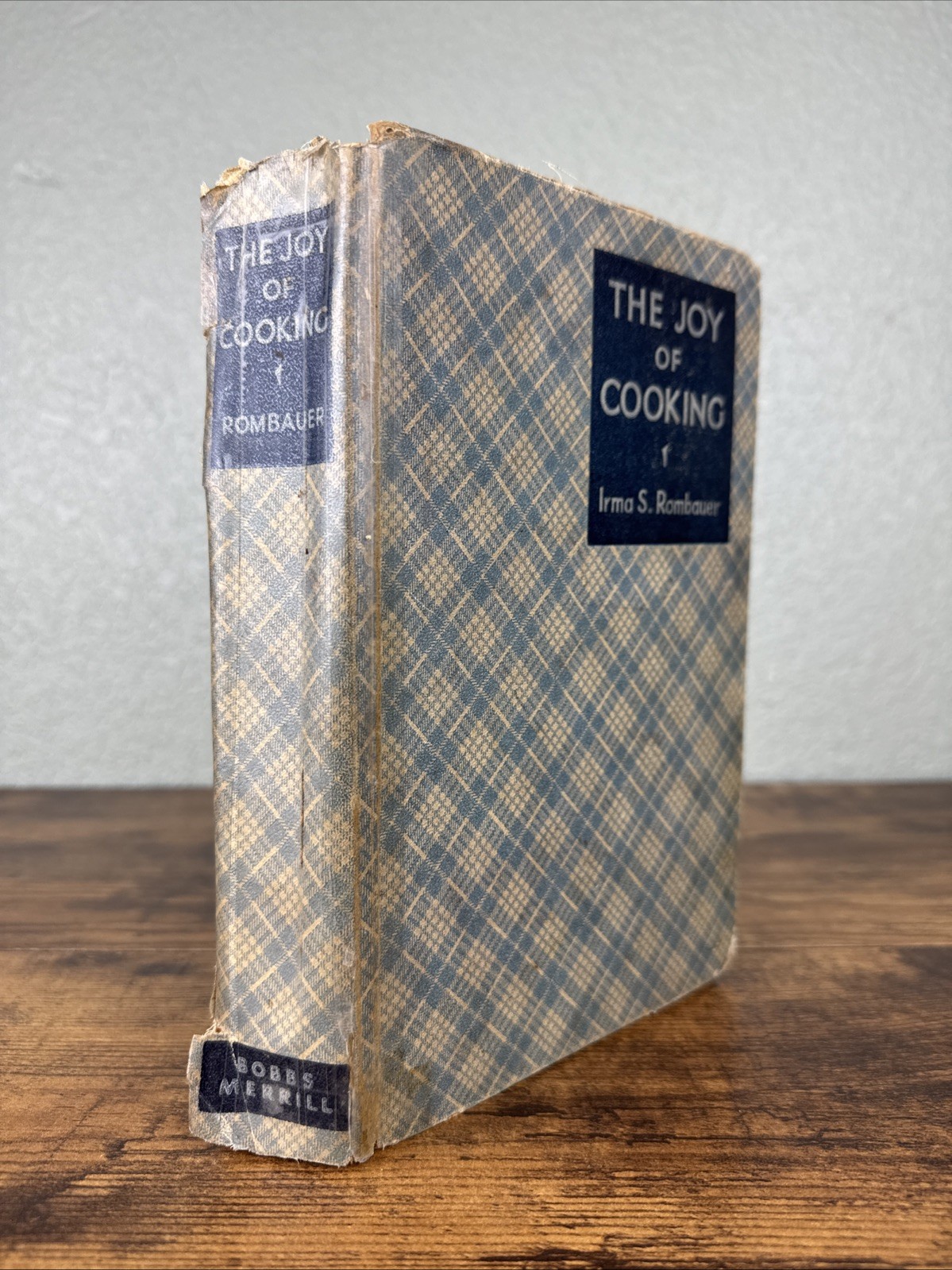 THE JOY OF COOKING ~ SIGNED BY IRMA S. ROMBAUER ~ 1936 FIRST PRINTING