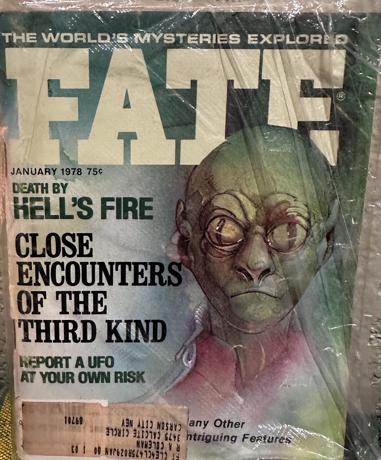Mary Margaret Fuller / Fate The World’s Mysteries Explored January 1978 Vol 31