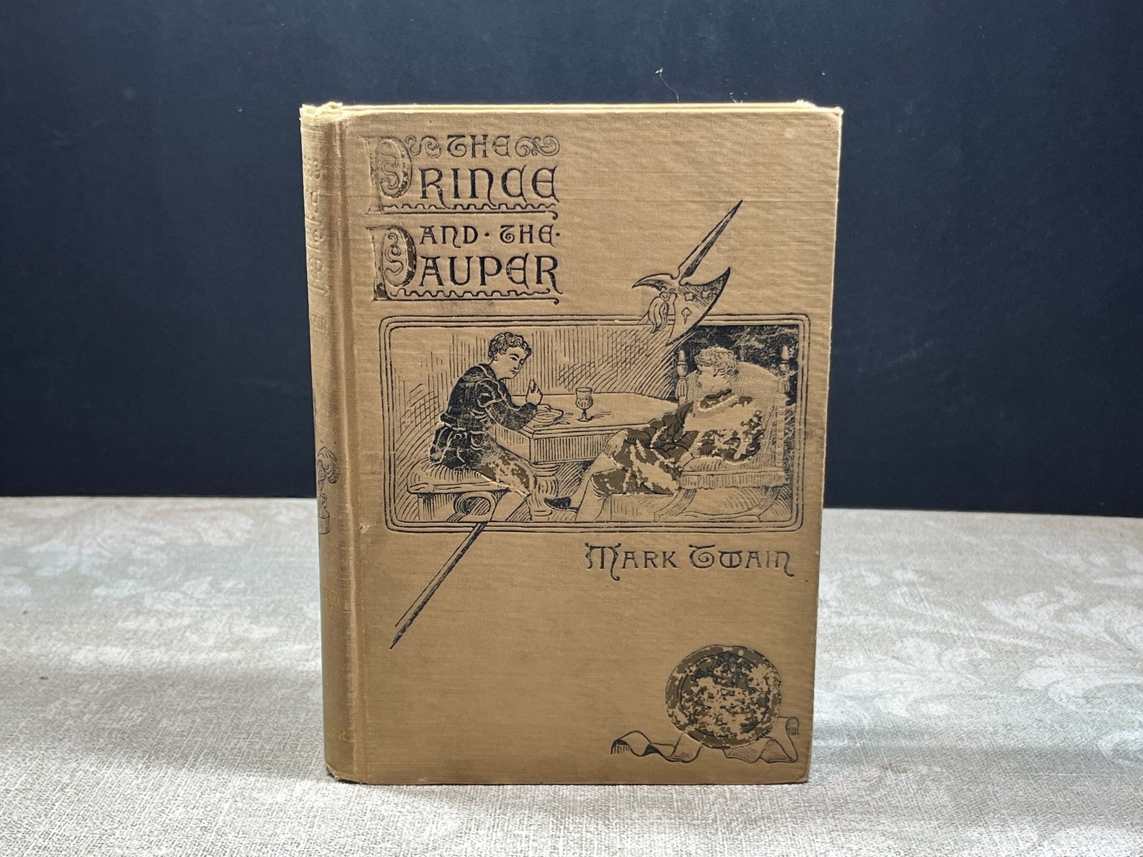 1892 The Prince and the Pauper by Mark Twain Charles L. Webster & Company