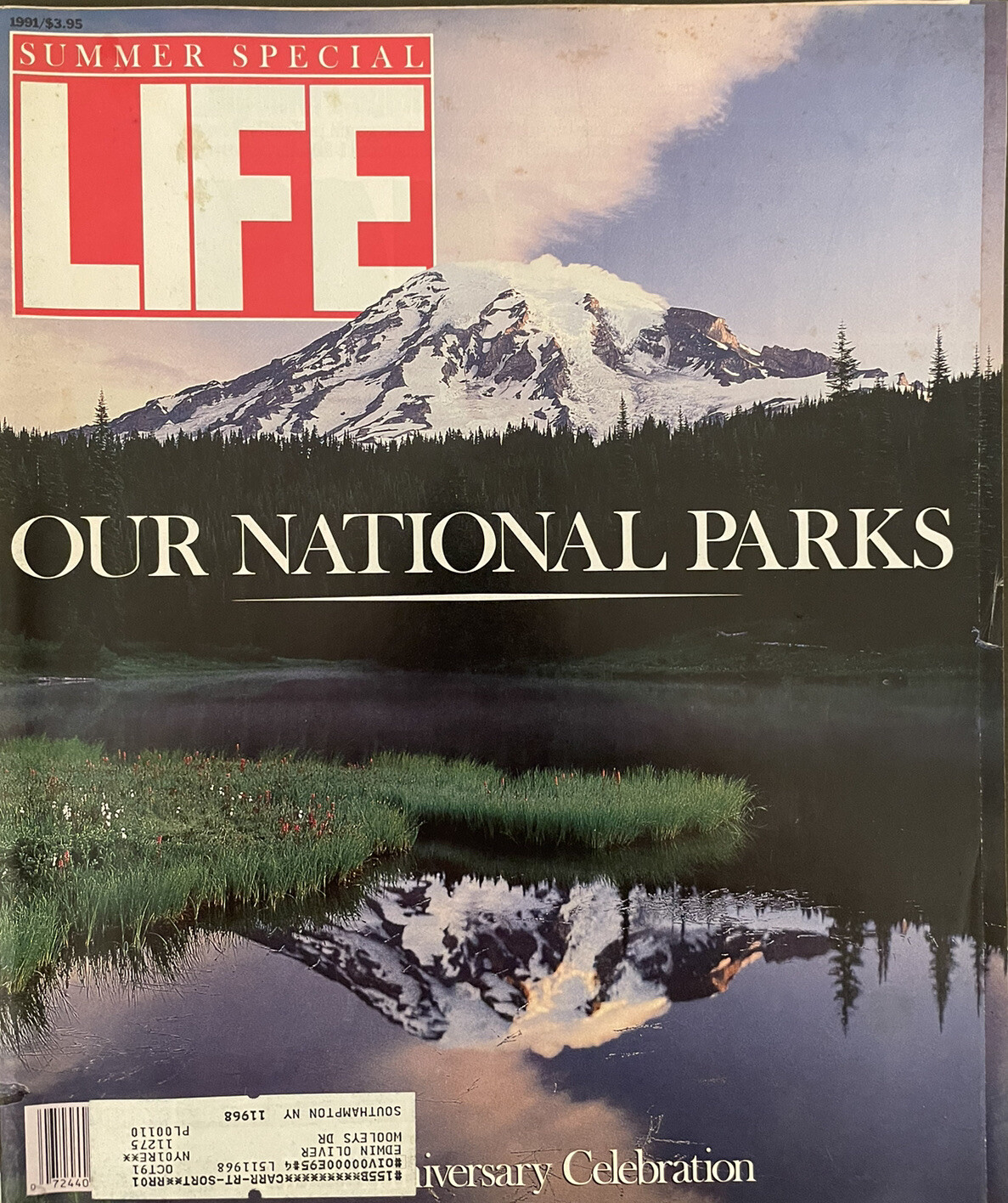 Life Magazine- Summer 1991 Special Issue- National Park Service Map & Guide
