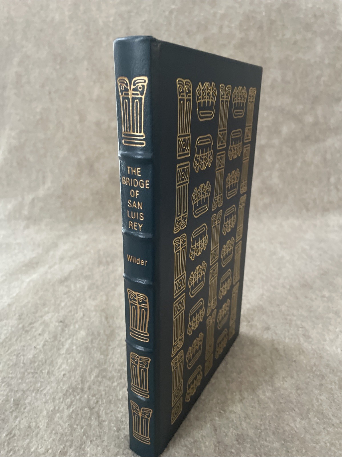 Easton Press Masterpieces The Bridge of San Luis Rey Thornton Wilder MINT RE