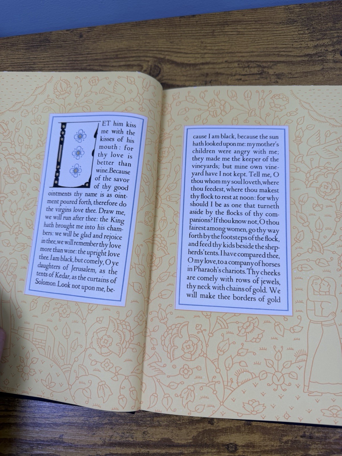The Song Of Songs Which Is Solomon’s 1935 Heritage Valenti Angelo & Slip Cover