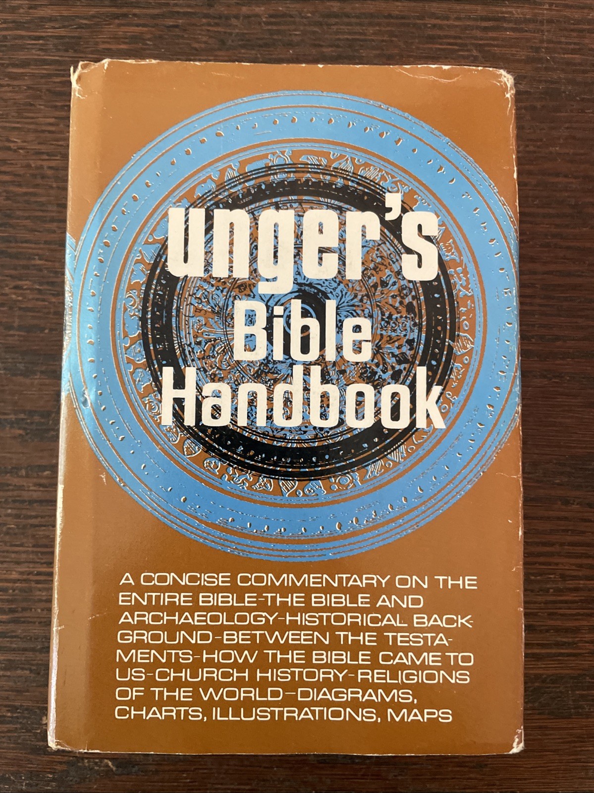 Unger’s Bible Handbook Merrill F Unger 1967 Moody Press HCDJ