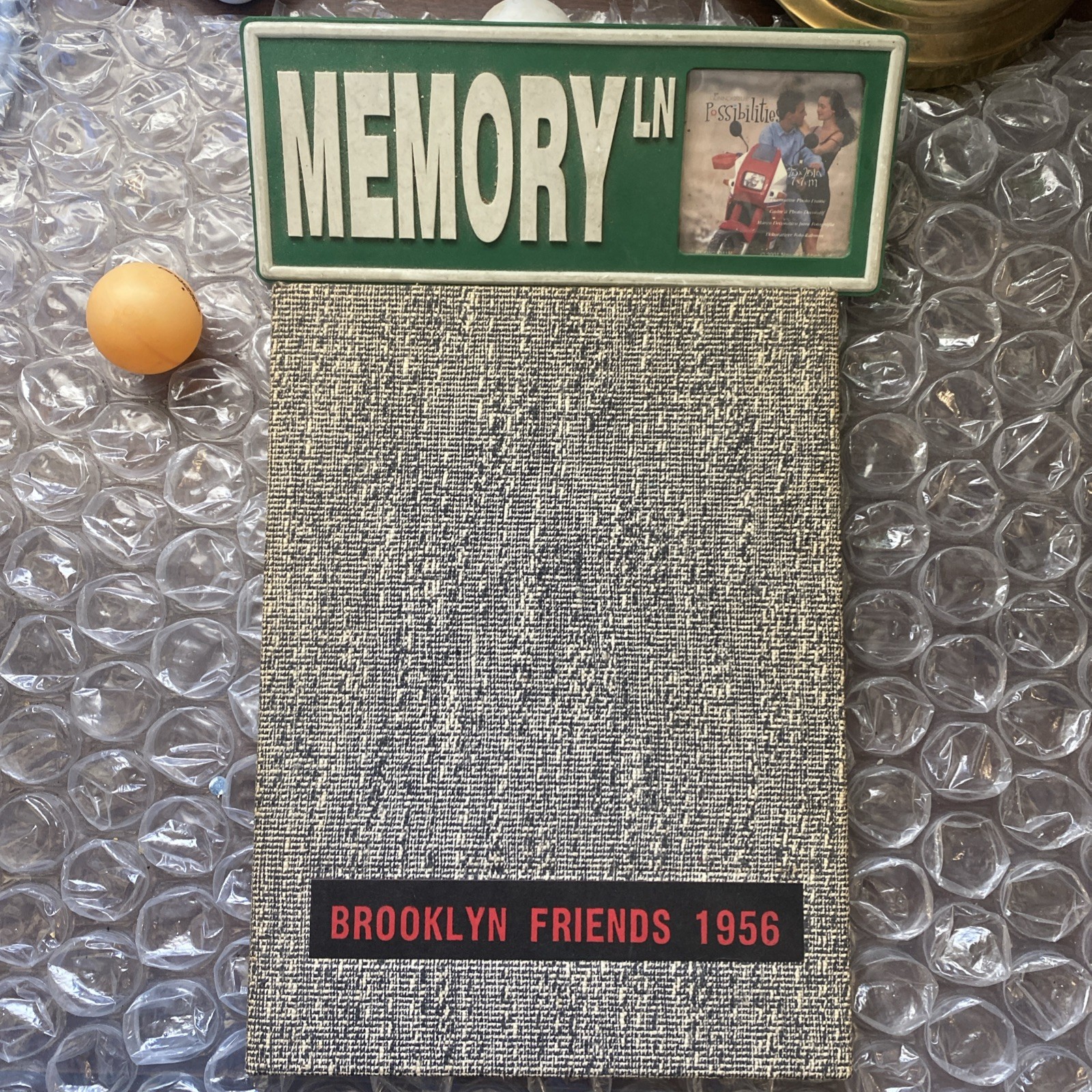 ORIGINAL 1956 BROOKLYN FRIENDS SCHOOL YEARBOOK/BROOKLYN, NEW YORK ?