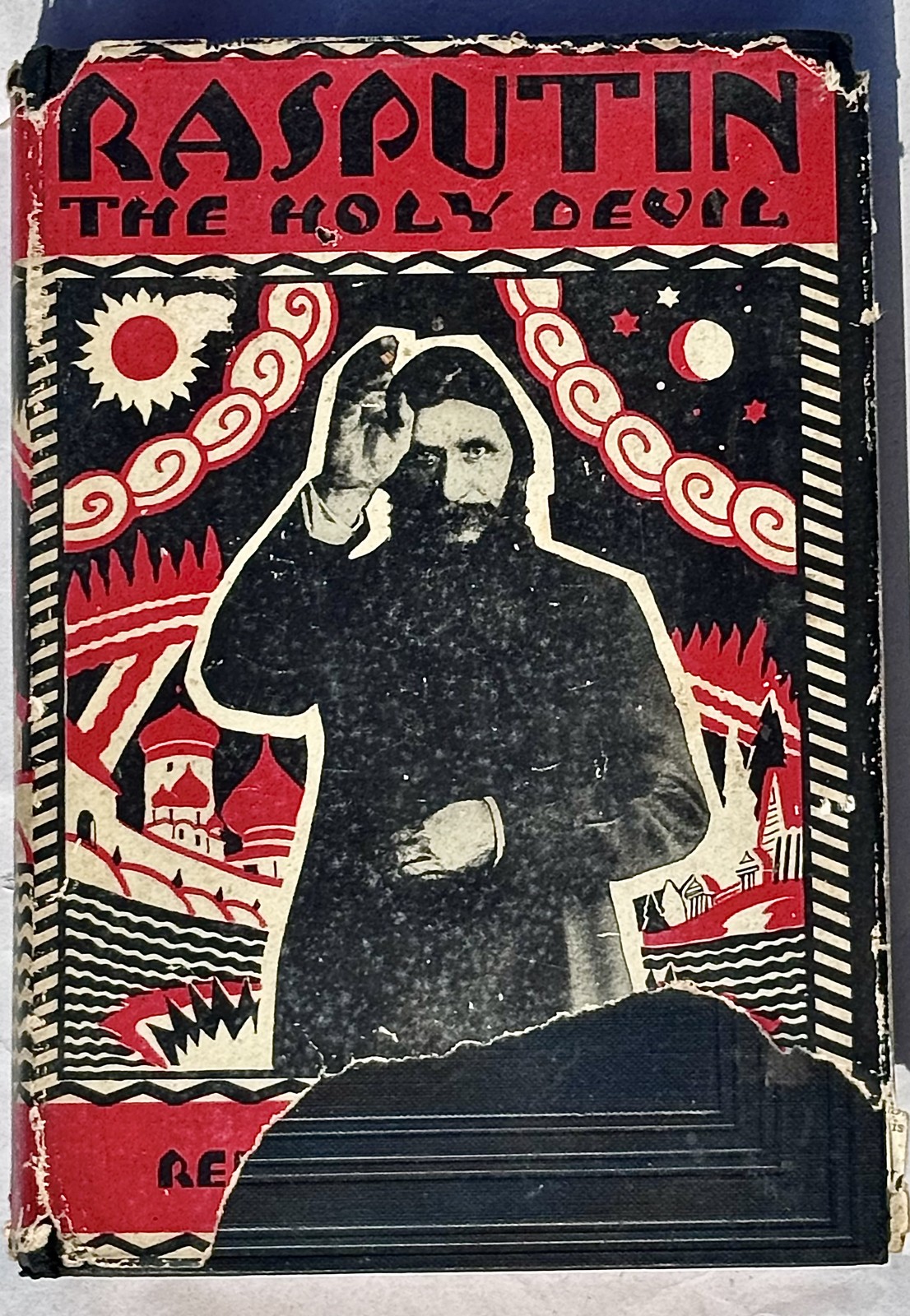 Rasputin The Holy Devil Rene Fulop-Miller 1928 Viking Press HC DJ Star Books