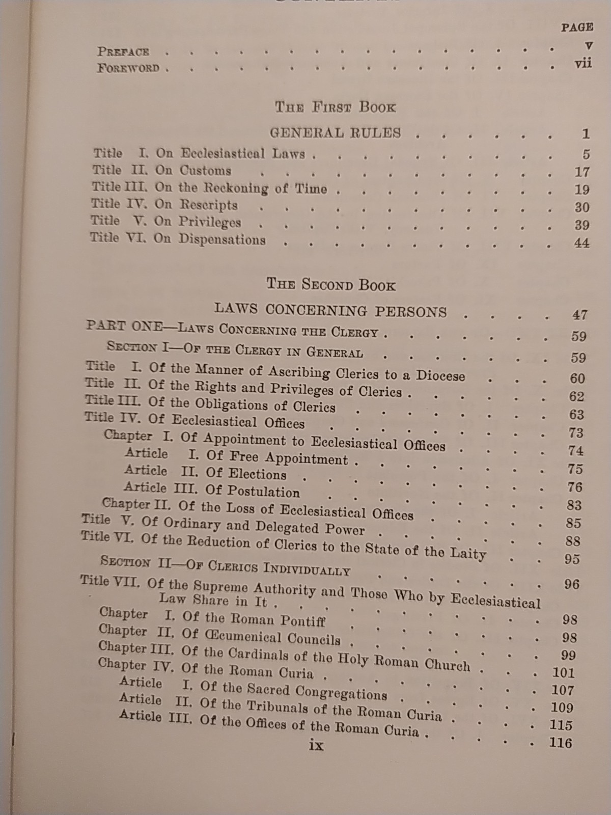 Practical Commentary on the Code of Canon Law Woywod Smith 1948 V I & II