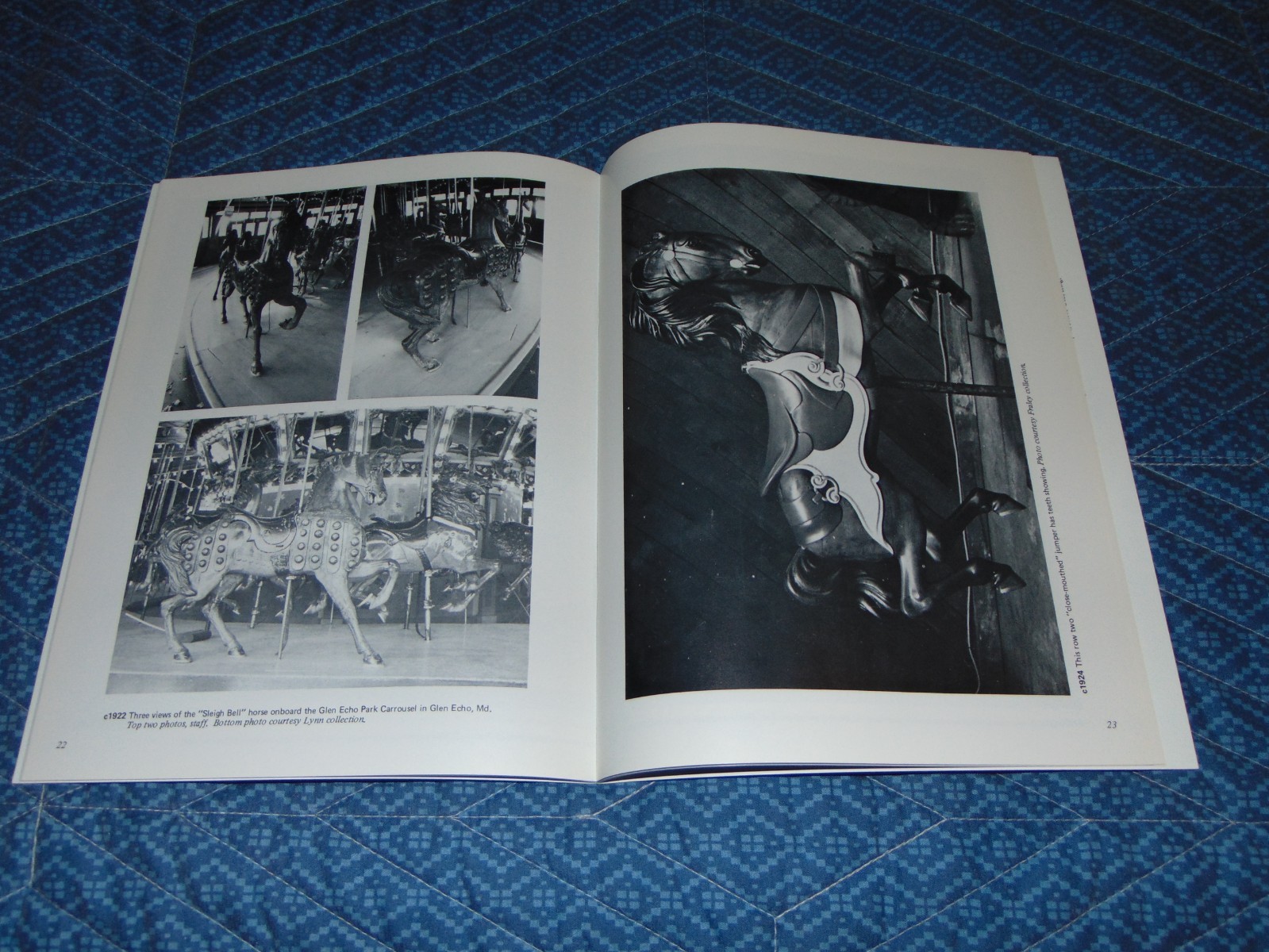 ORIGINAL OCT/NOV 1982 „CARROUSEL ART“ MAGAZINE #19 FEATURING DENTZEL HORSES