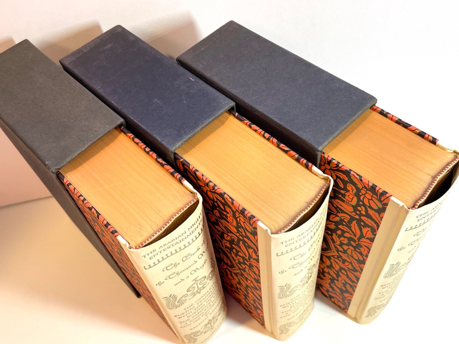 Book of the Thousand Nights & A Night Complete Set Heritage Press 1962 Vol I-VI