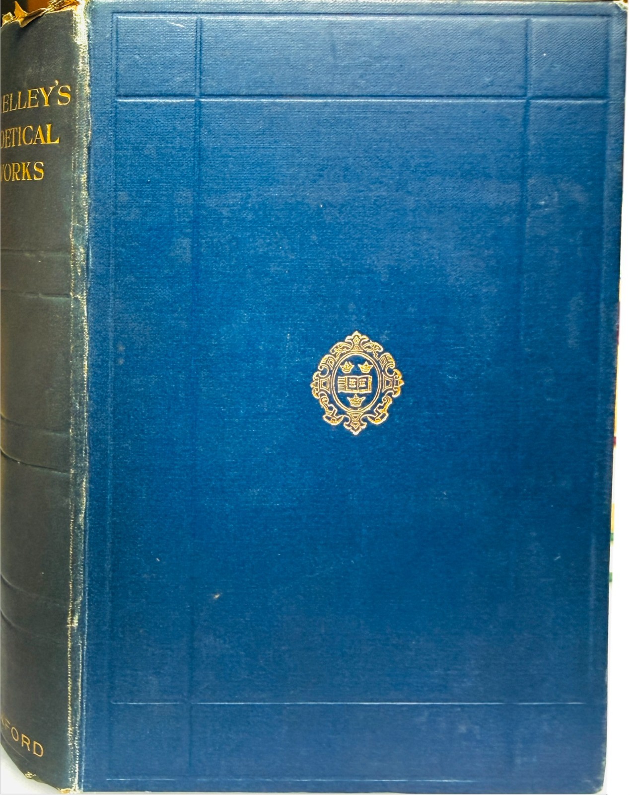 The Complete Poetical Works of Shelley (edited by Thomas Hutchinson 1923)