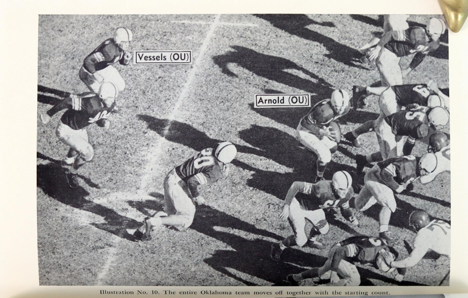 Charles Bud Wilkinson 1952 Oklahoma Split T Football Sooners Football HC w/DJ