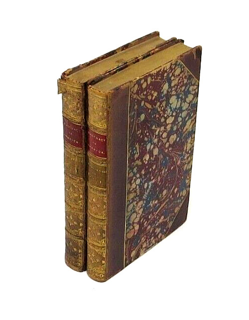 Democracy in America 2 Vol. * Alexis de Tocqueville * 1838 Third Ed. MAP * VG