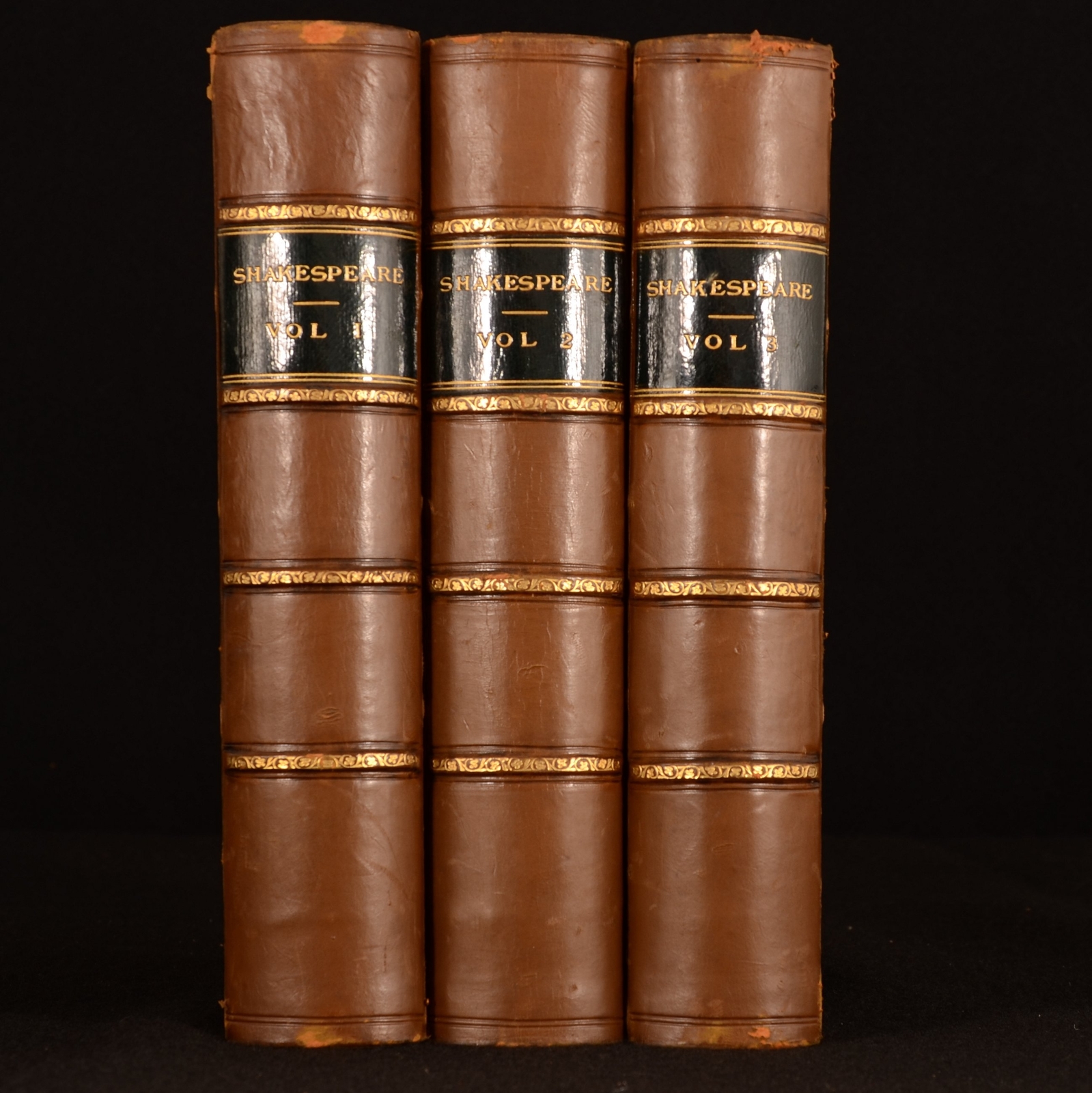 c1920 3vol Pearson’s Shakespeare Howard Staunton John Gilbert Brothers Dalziel