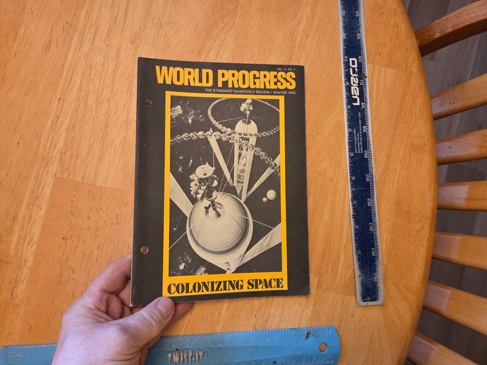 World Progress – Standard Quarterly Review – Colonizing Space – Winter 1978