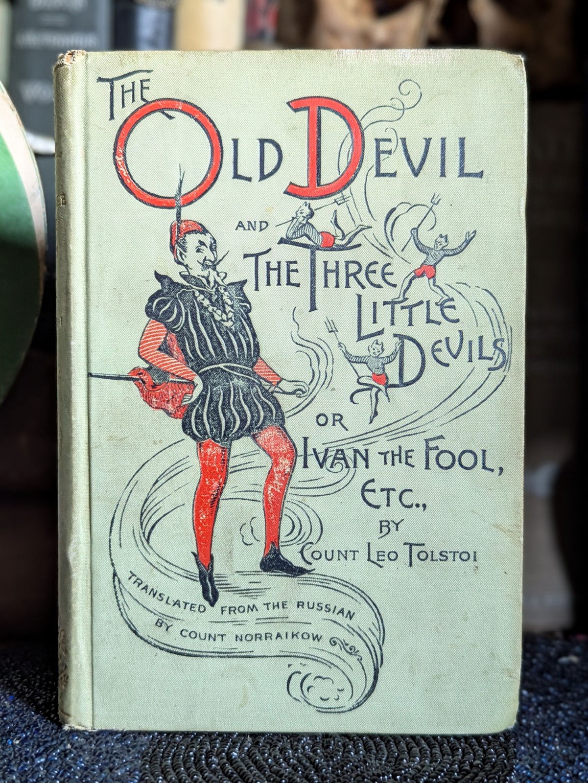 1891 The Old Devil Or Ivan The Fool By Leo Tolstoi – Rare Antique Occult Fiction