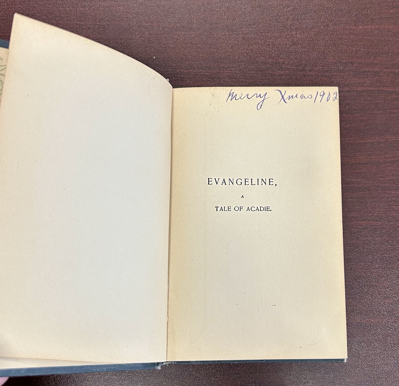 Henry W. Longfellow 1900 Evangeline, A Tale of Acadie & Other Poems