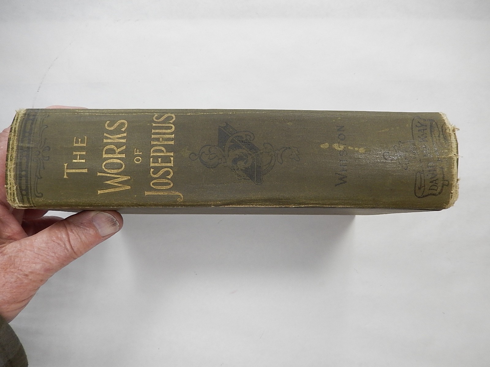 The Works of Flavius Josephus: Jewish History and Wars, David McKay Pub., 1890