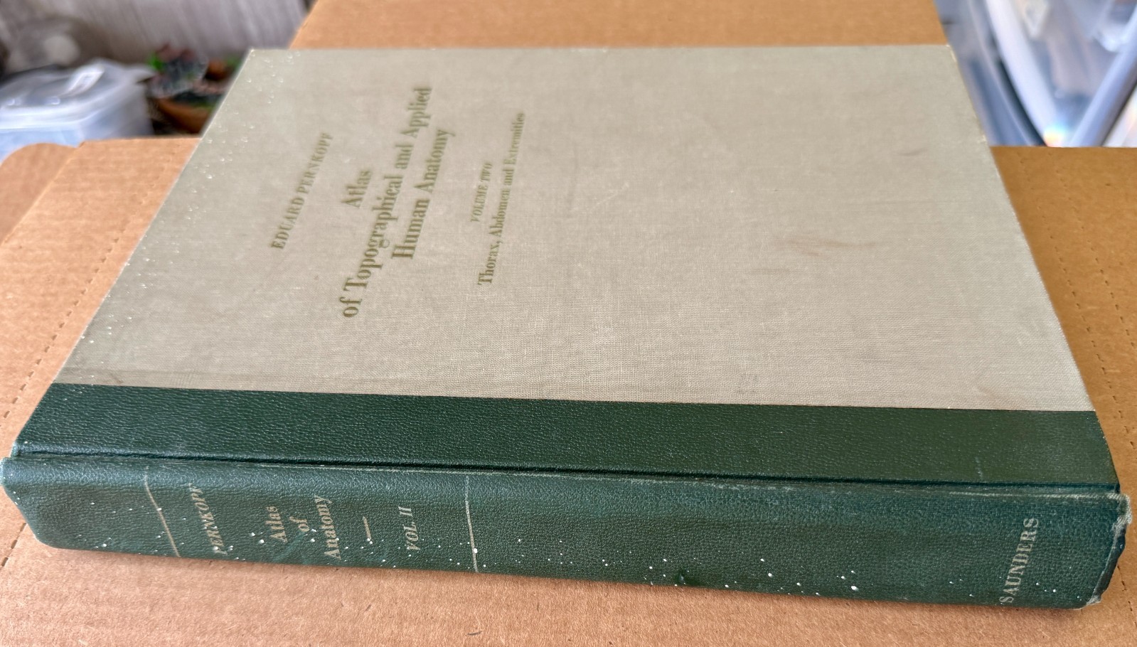 Pernkopf Atlas Topographical Applied Human Anatomy Vol 2 1964 W.B. Saunders