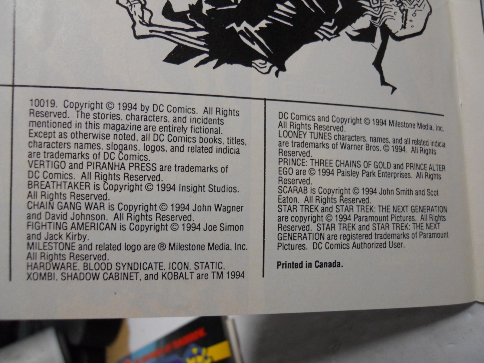 lot 6 DC Comics comic strip book, sampler Zero Month DC Direct Currents handouts