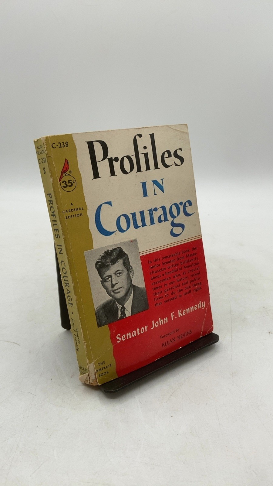 Profiles in Courage John F. Kennedy Paperback Cardinal Edition 1957