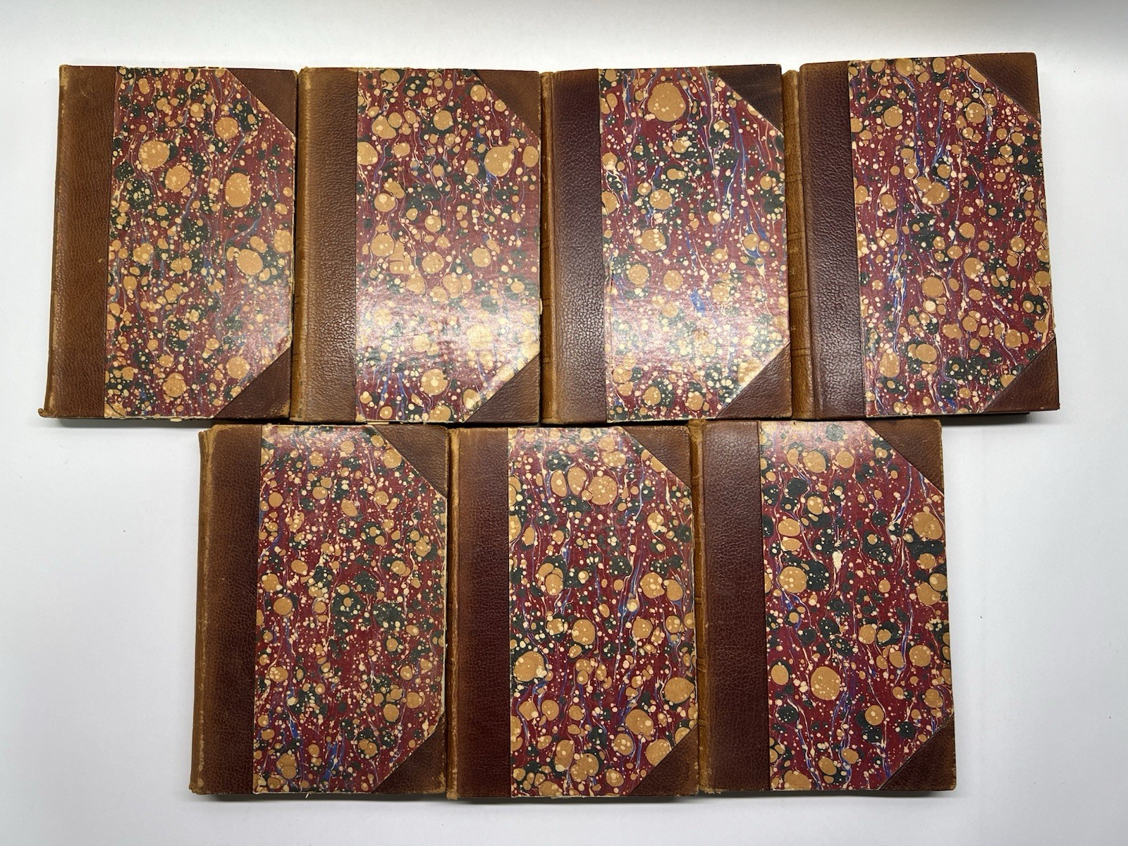 Honoré de Balzac Limited Ed Set 7 Books 1898 Baltimore Medical & Standard 23/500