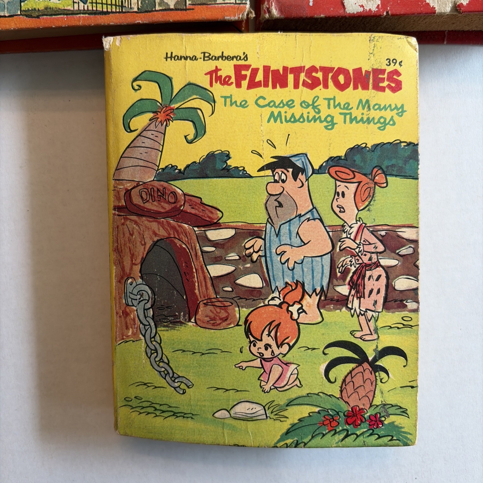 1967 – 68 Whitman Big Little Books Lot Popeye, Flintstones, Tom & Jerry