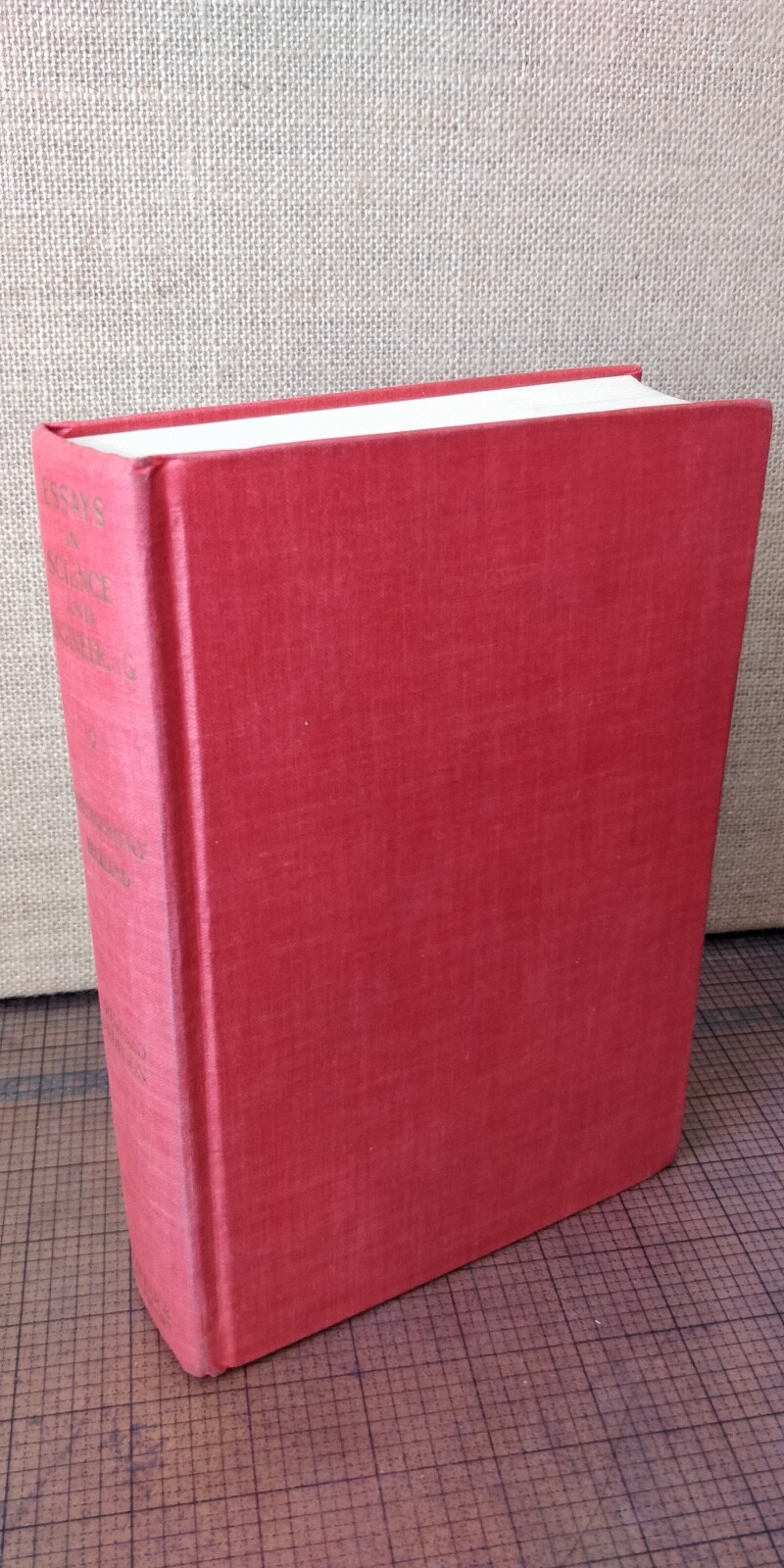 Essays in Science and Engineering by Franz Montgomery 1938 revised edition