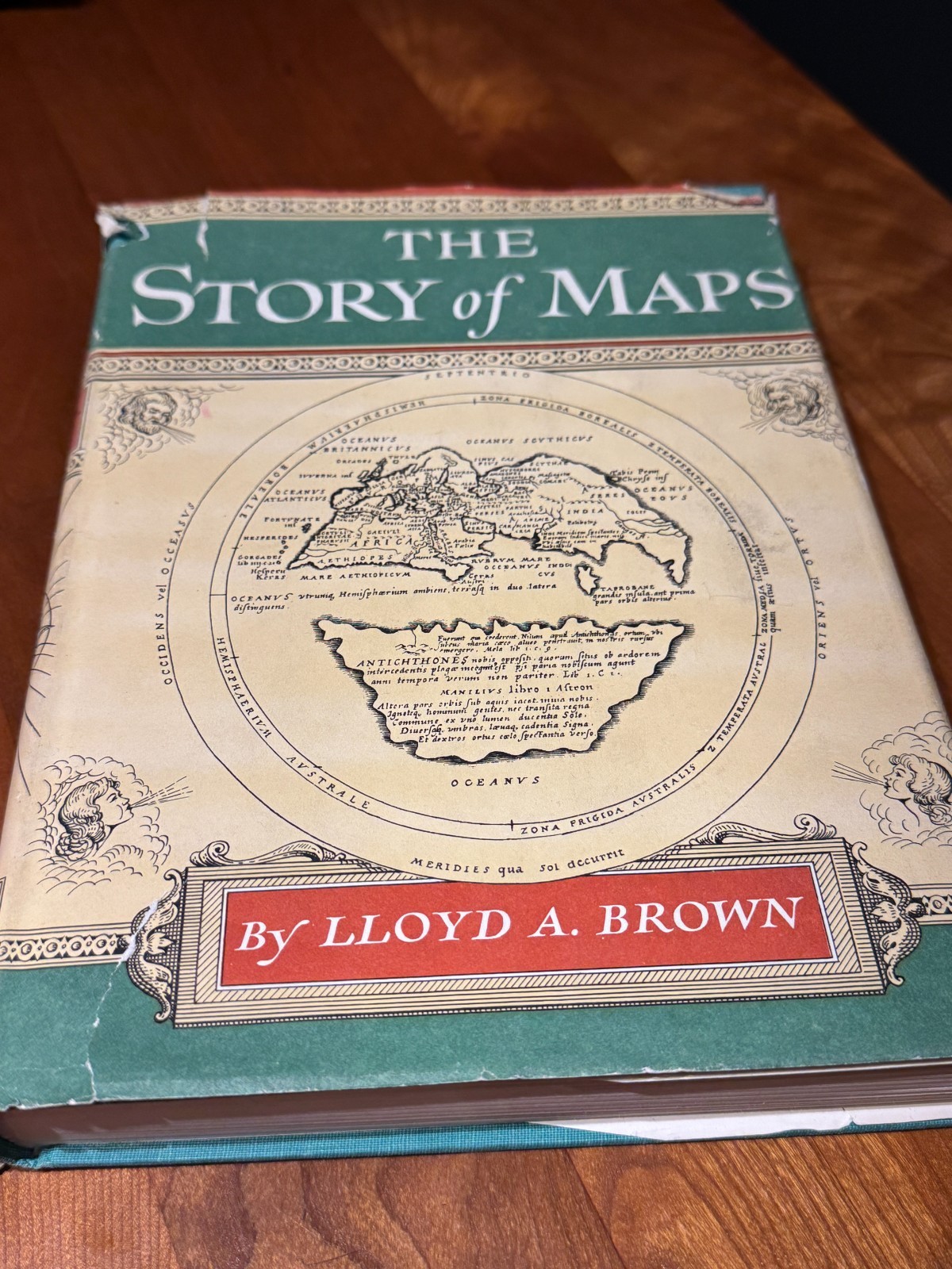 COOL! The Story Of Maps By Lloyd A. Brown Hardcover 1949
