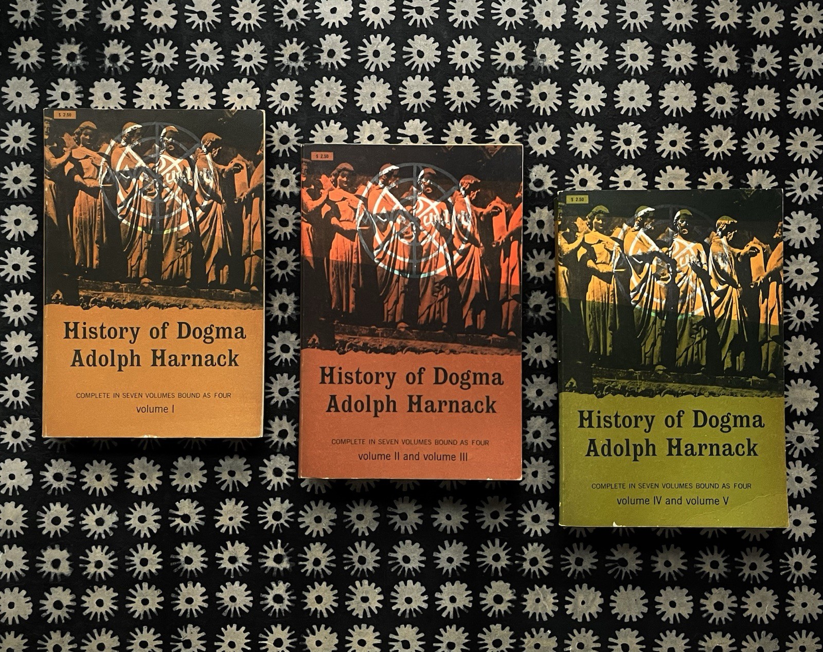 HISTORY OF DOGMA ~ ADOLPH HARNACK 1961 Dover PB Vol. 1-5 Vint Academic Theology