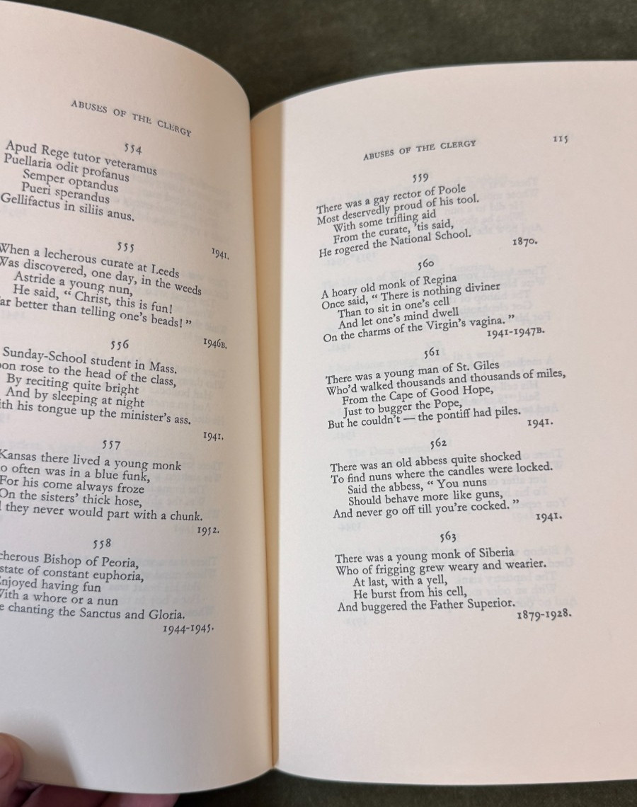 The Limerick: 1700 Examples with Variants and Index by G. Legman 1969 HC/DJ