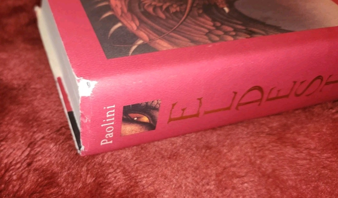 Christopher Paolini Eldest Signed 1st Edition Autographed Hardcover 2005