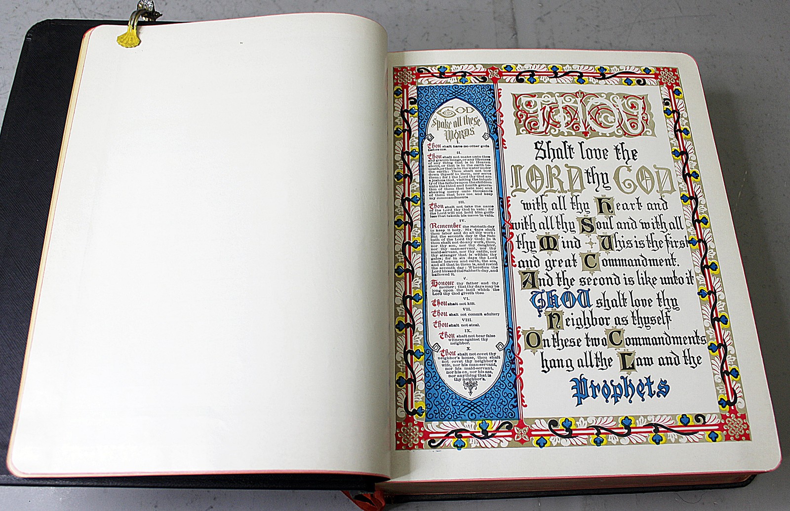 Antiquarian Holy Bible Masonic Edition A. J. Holman 1953 Gold Gilt Edges