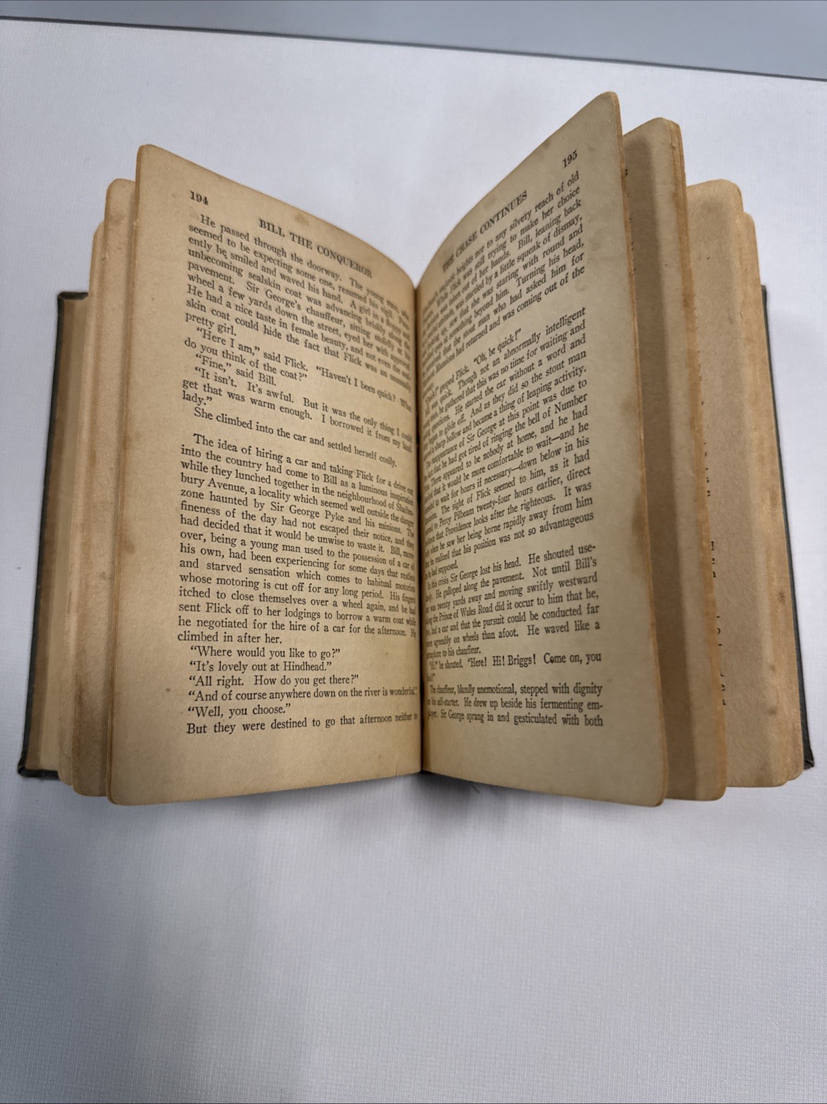 PG Wodehouse, Bill the Conqueror, Doran 1924, First US Edition