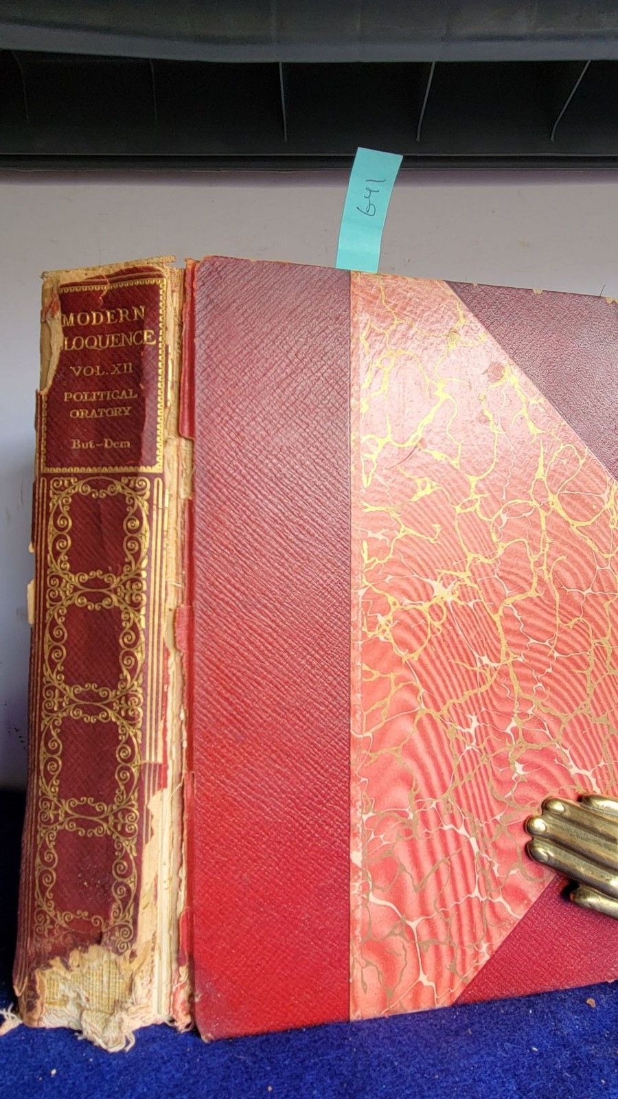 Reed Thomas B. / Modern Eloquence Vol XII Political Oratory But-Dem 1st ed 1903