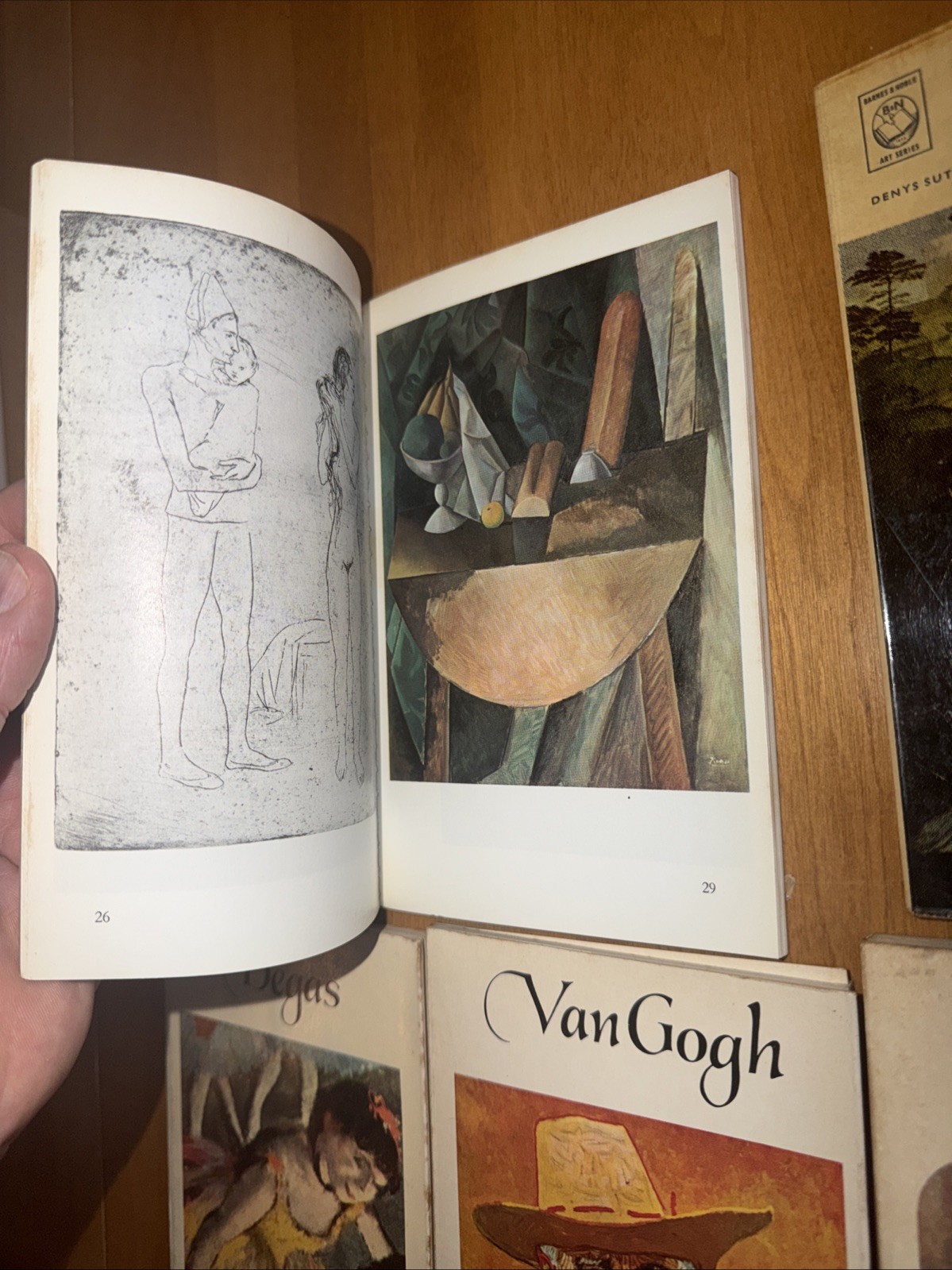 Lot of 6 Books Art Treasures of The World Prints Renoir Manet Van Gogh + Bonus!